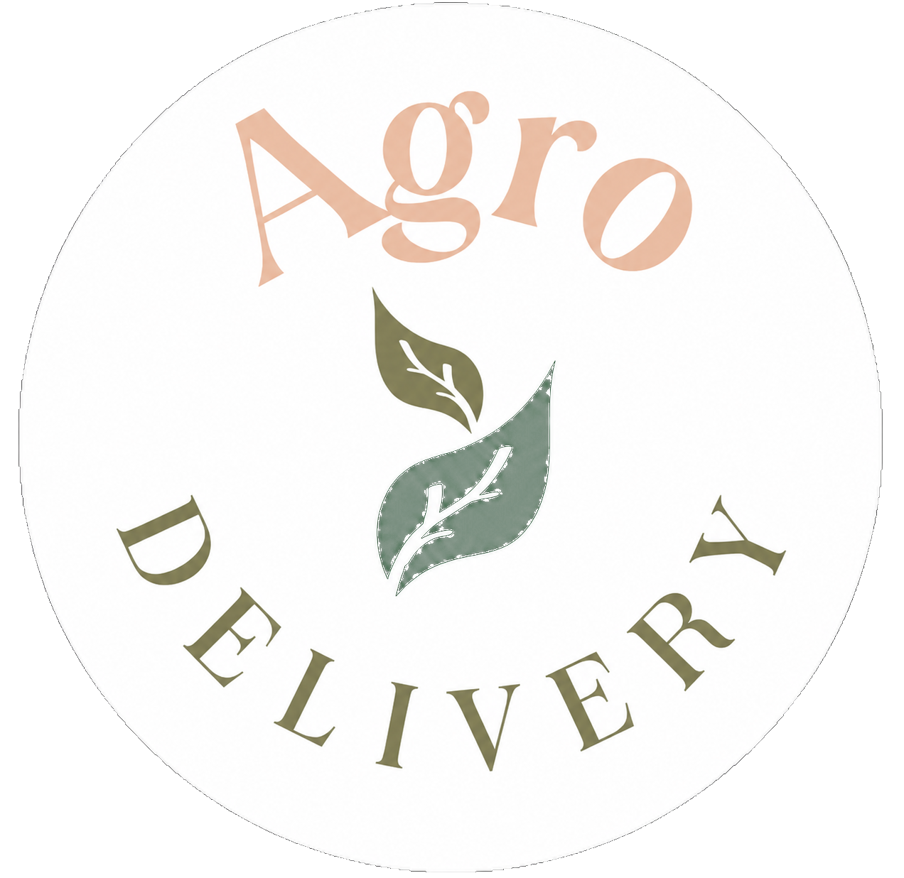 Logo de Agro Delivery en versión circular para aplicaciones de marca.